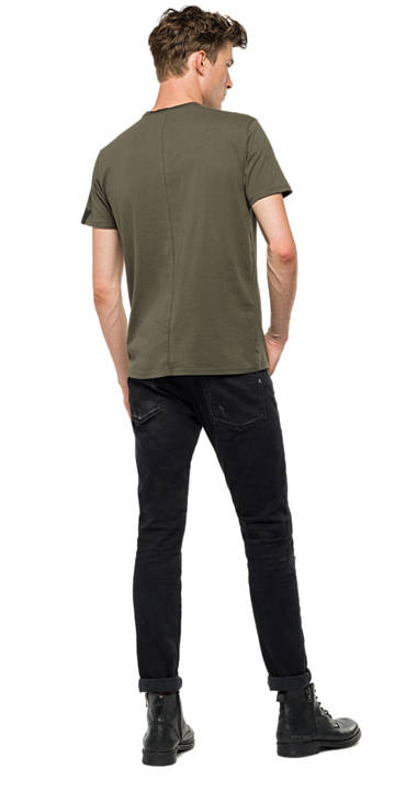 Decathlon Herren STONE GREEN Jersey-T-Shirt mit offenen Kanten Germany Decathlon Herren STONE GREEN Jersey-T-Shirt mit offenen Kanten Germany