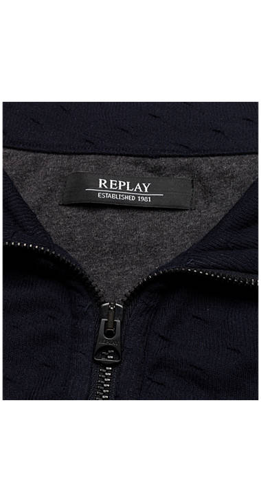 Decathlon Herren BLUE/CHARCOAL Sweatshirt mit Reißverschluss und hohem Kragen Billiger Preis Decathlon Herren BLUE/CHARCOAL Sweatshirt mit Reißverschluss und hohem Kragen Billiger Preis