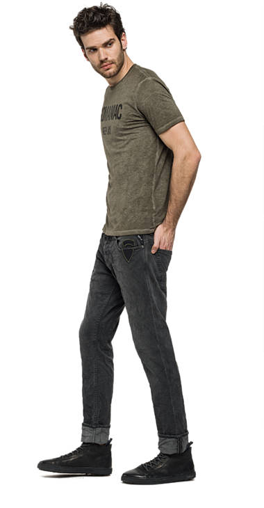 Decathlon Herren DARK OLIVE T-Shirt mit verwaschenen Nähten Outlet Decathlon Herren DARK OLIVE T-Shirt mit verwaschenen Nähten Outlet