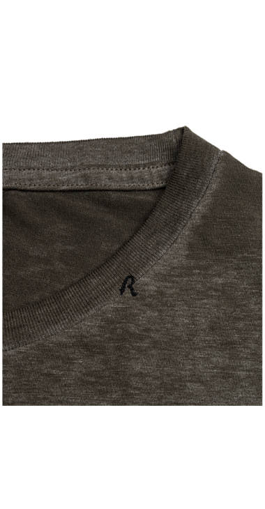 Decathlon Herren DARK OLIVE T-Shirt mit verwaschenen Nähten Outlet Decathlon Herren DARK OLIVE T-Shirt mit verwaschenen Nähten Outlet