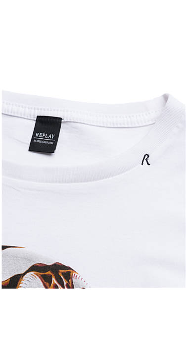 Decathlon Herren WHITE Baumwoll-T-Shirt mit Maxi-Aufdruck 2017 Decathlon Herren WHITE Baumwoll-T-Shirt mit Maxi-Aufdruck 2017