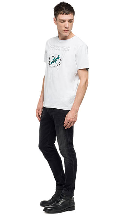 Decathlon Herren WHITE Einfarbiges T-Shirt mit Aufdruck Sale Decathlon Herren WHITE Einfarbiges T-Shirt mit Aufdruck Sale