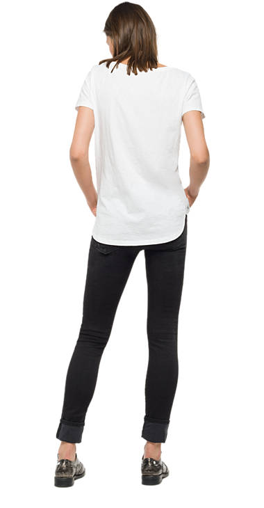 Decathlon Damen WHITE T-Shirt aus reiner Baumwolle mit Aufdruck 2017 Decathlon Damen WHITE T-Shirt aus reiner Baumwolle mit Aufdruck 2017