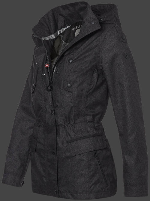 Jacket-Coast Ambience, FlannelAirTec, Jacket-Coast jacke Anthrazit Jacket-Coast Ambience, FlannelAirTec, Jacket-Coast jacke Anthrazit