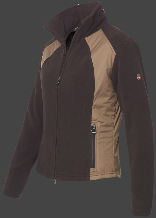 Jacket-Coast Arosa, MicroFleece, Jacket-Coast jacke Schoko/Zimt Jacket-Coast Arosa, MicroFleece, Jacket-Coast jacke Schoko/Zimt