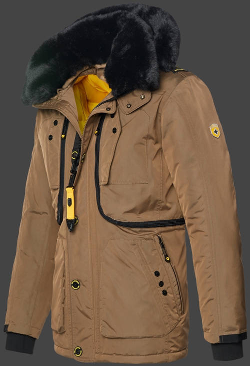 Jacket-Coast Artigiano, GolDoxAirTec, Jacket-Coast jacke Khaki Jacket-Coast Artigiano, GolDoxAirTec, Jacket-Coast jacke Khaki