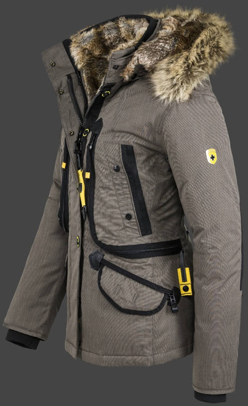 Jacket-Coast Brasilera, SeBasLiAirTec, Jacket-Coast jacke Saltpepper Jacket-Coast Brasilera, SeBasLiAirTec, Jacket-Coast jacke Saltpepper
