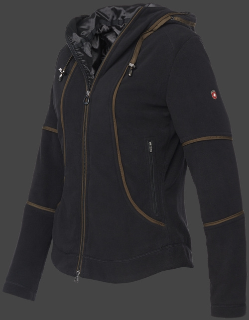Jacket-Coast Chimonix, MicroFleece, Jacket-Coast jacke Schwarz/Crocodile Jacket-Coast Chimonix, MicroFleece, Jacket-Coast jacke Schwarz/Crocodile