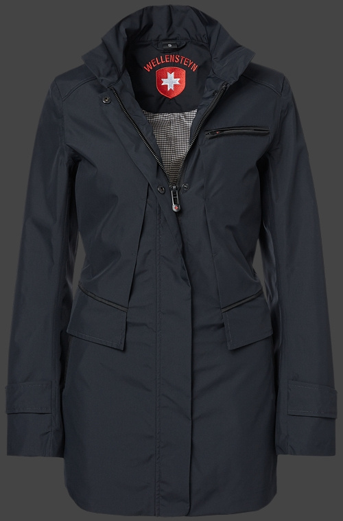 Jacket-Coast Classique Damen Sommer,Poly3AirTec,Dunkelblau jacken outlet