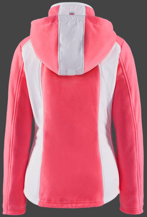 Jacket-Coast Dolce Vita, MicroFleece, Jacket-Coast jacke Neontangerine/Cocos Jacket-Coast Dolce Vita, MicroFleece, Jacket-Coast jacke Neontangerine/Cocos