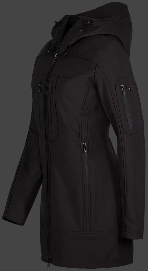 Jacket-Coast Dynamica Lang, DynashellAquaLight, Jacket-Coast jacke Espresso Jacket-Coast Dynamica Lang, DynashellAquaLight, Jacket-Coast jacke Espresso