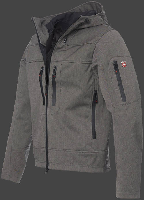 Jacket-Coast Dynamica Men, BosAirTec, Jacket-Coast jacke Saltpepper Jacket-Coast Dynamica Men, BosAirTec, Jacket-Coast jacke Saltpepper