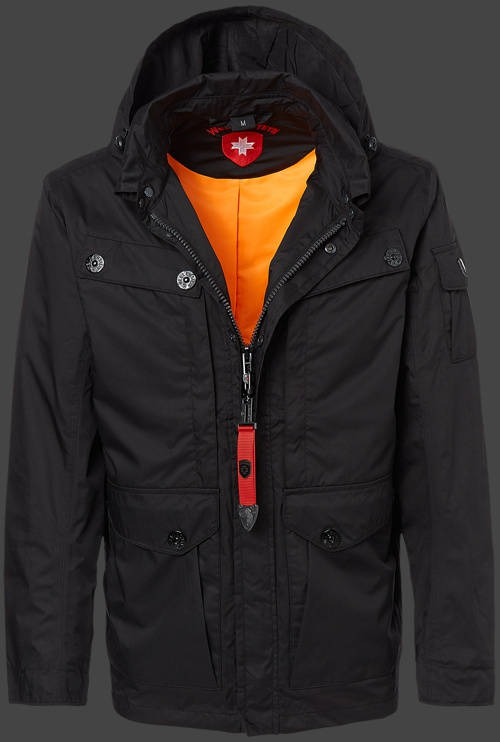 Jacket-Coast Jetgate Herren Winter,ElSportAirTec,Schwarz jacken sale