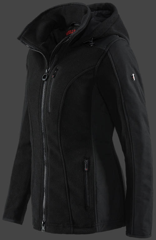 Jacket-Coast Marysol, MicroFleece, Jacket-Coast jacke Schwarz Jacket-Coast Marysol, MicroFleece, Jacket-Coast jacke Schwarz
