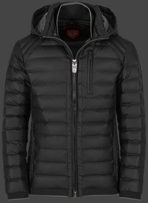 Jacket-Coast Molecule Men Long Herren Winter,JoWaMoTec,Schwarz jacken outlet