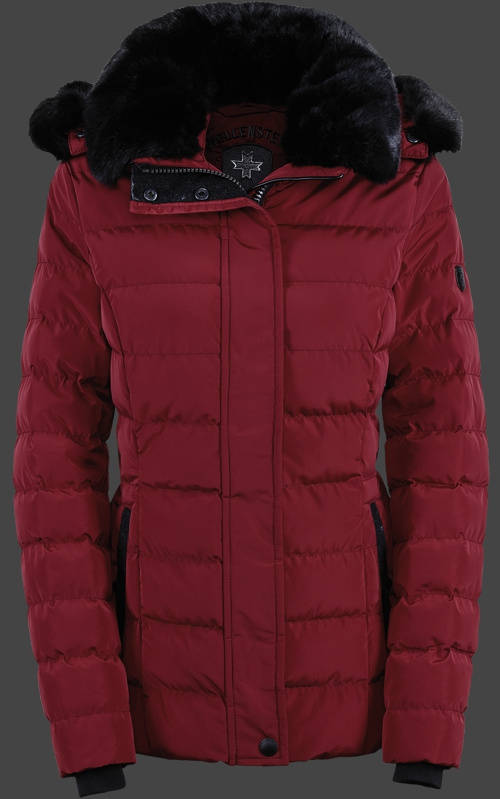 Jacket-Coast Santorin Damen Winter,TiSaAirTec,Darkred jacken online