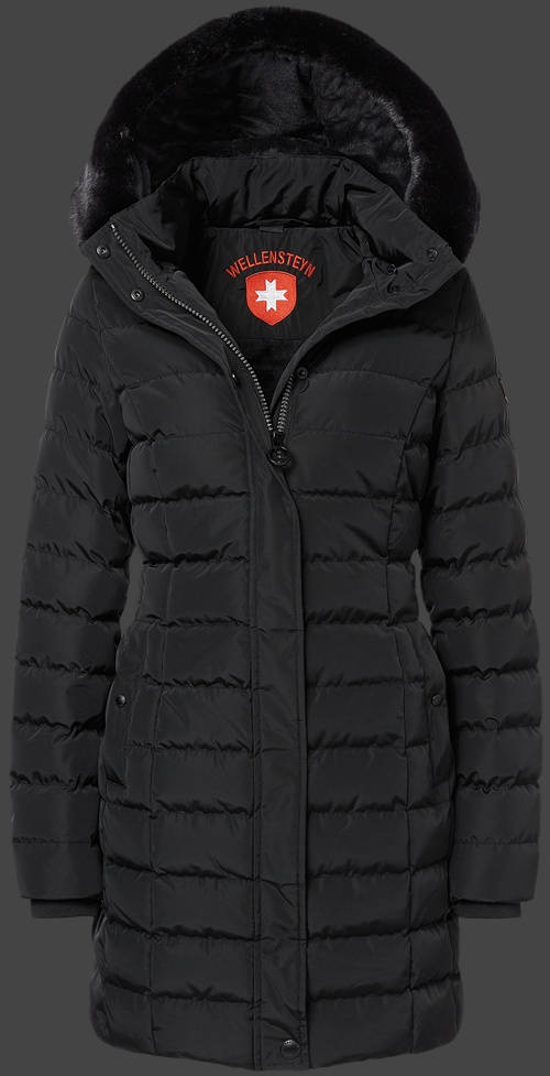 Jacket-Coast Santorin Damen Winter,TiSaAirTec,Schwarz jacken outlet