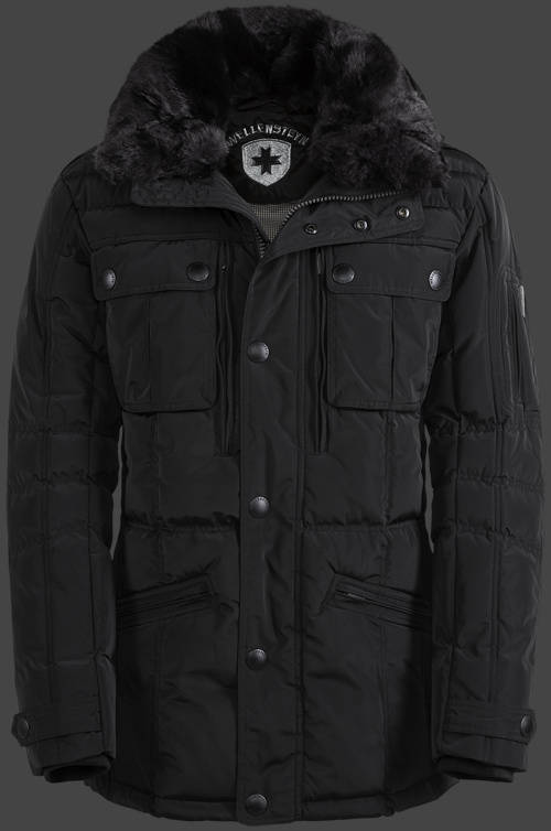 Jacket-Coast Snowdrift Herren Winter,TiSaAirTec,Schwarz jacken online
