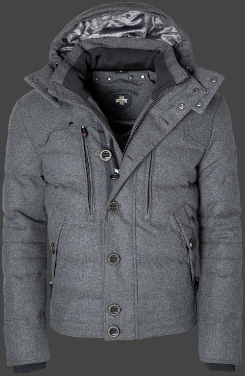 Jacket-Coast Stardust Herren Winter,FlaWoAirTec,Anthrazit jacken sale