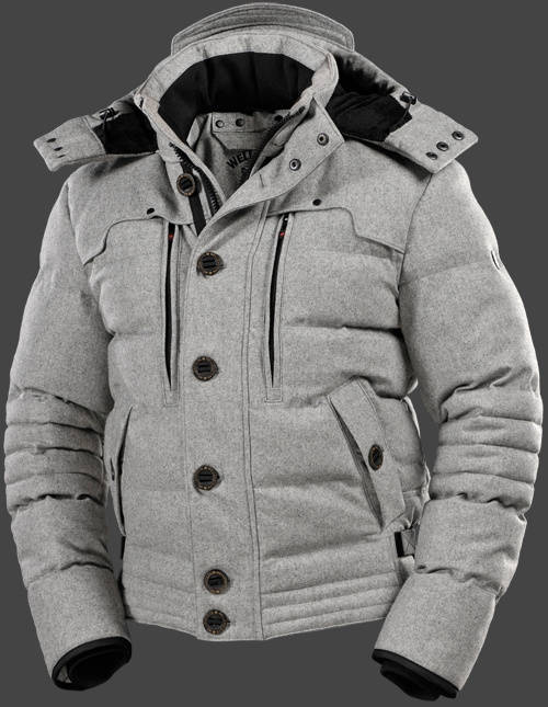 Jacket-Coast Stardust Herren Winter,FlaWoAirTec,Flanellgrey jacken outlet