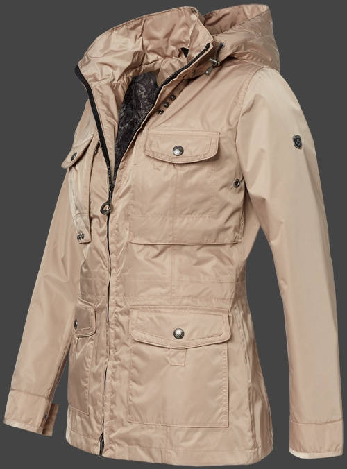 Jacket-Coast Sunrise, GlossyAirTec, Jacket-Coast jacke Sand Jacket-Coast Sunrise, GlossyAirTec, Jacket-Coast jacke Sand